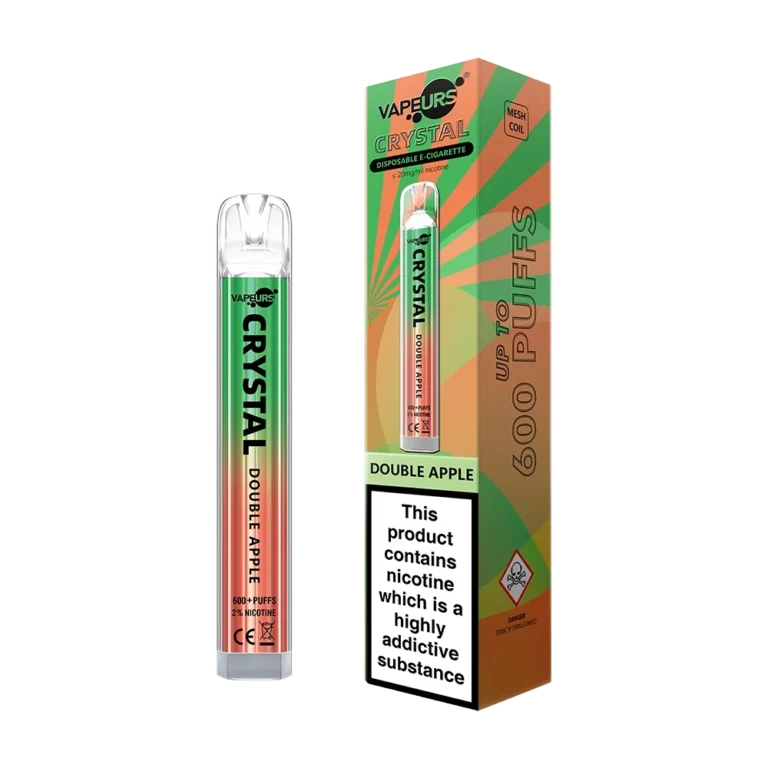 Vapeurs Crystal Double Apple